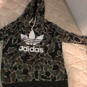 Adidas camo hoodie